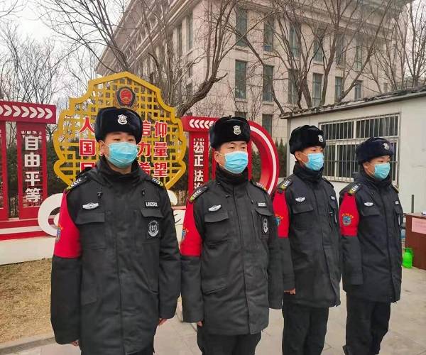 第三届董子文化街庙会执勤