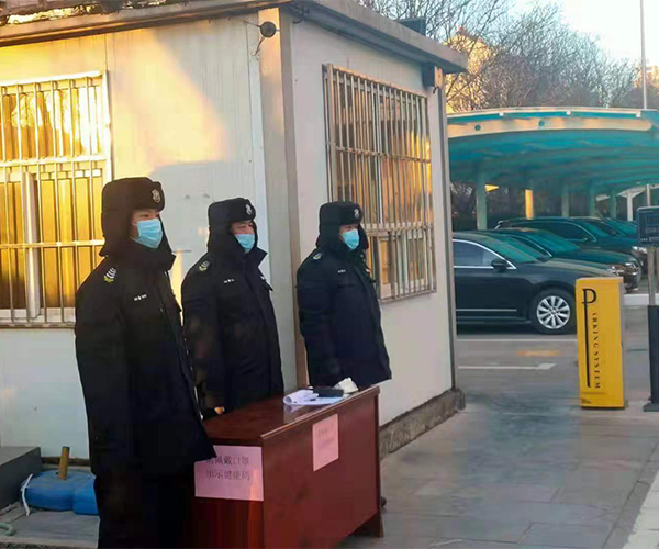 第三届董子文化街庙会执勤